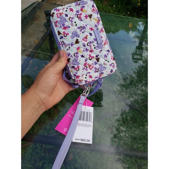 2020 Disney Vera Bradley RFID All In One Crossbody Sweet Treats